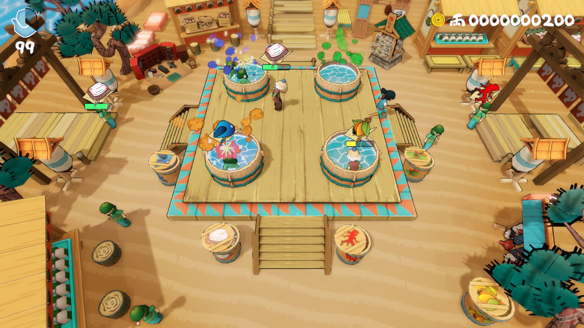 Скриншот из игры Onsen Master - 3