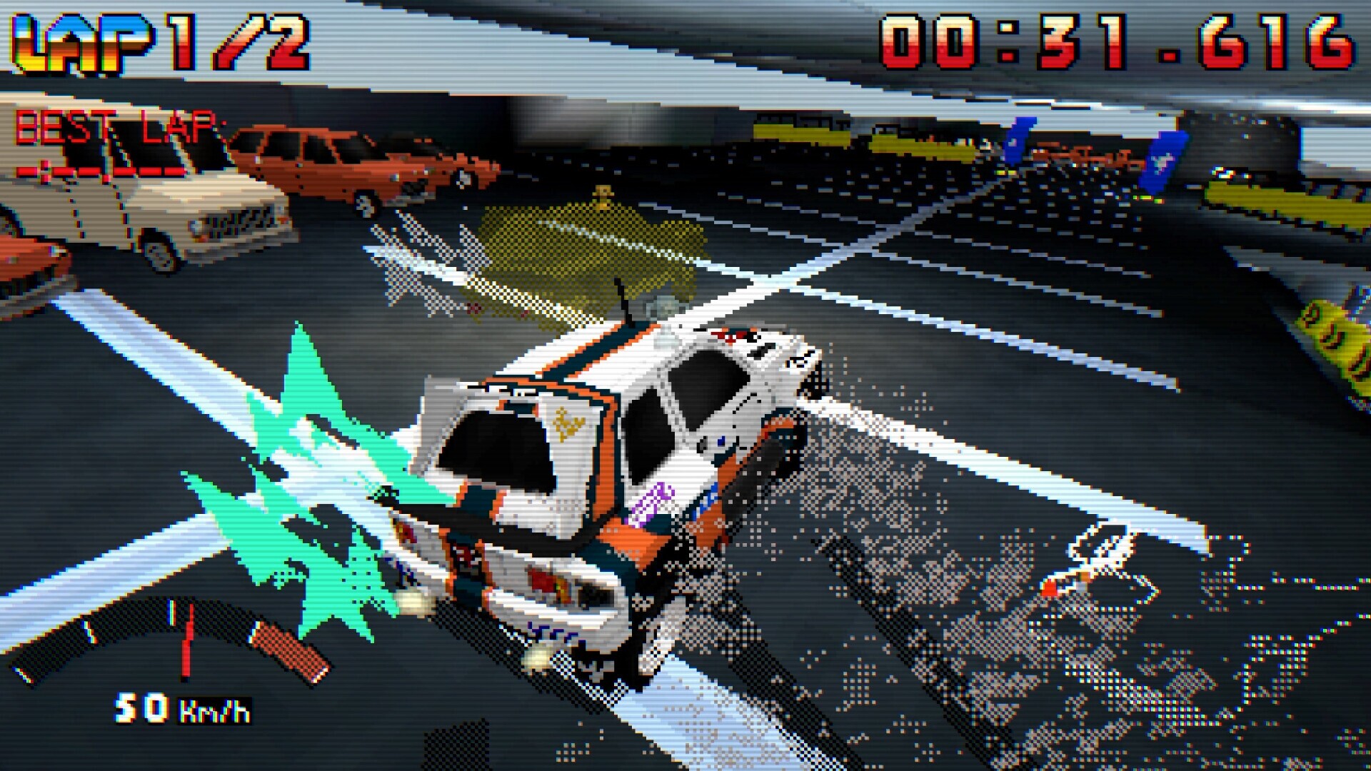 Скриншот из игры Parking Garage Rally Circuit - 40