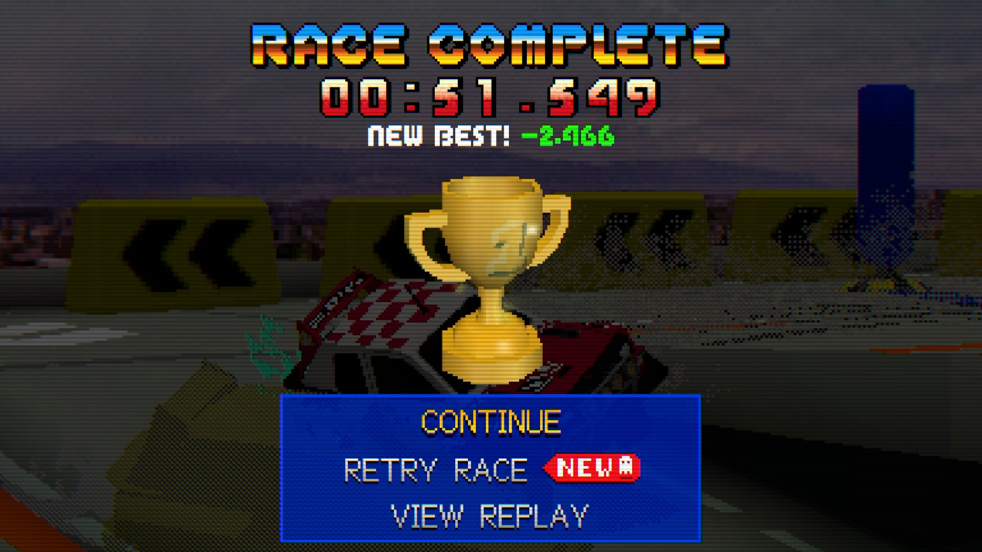 Скриншот из игры Parking Garage Rally Circuit - 13