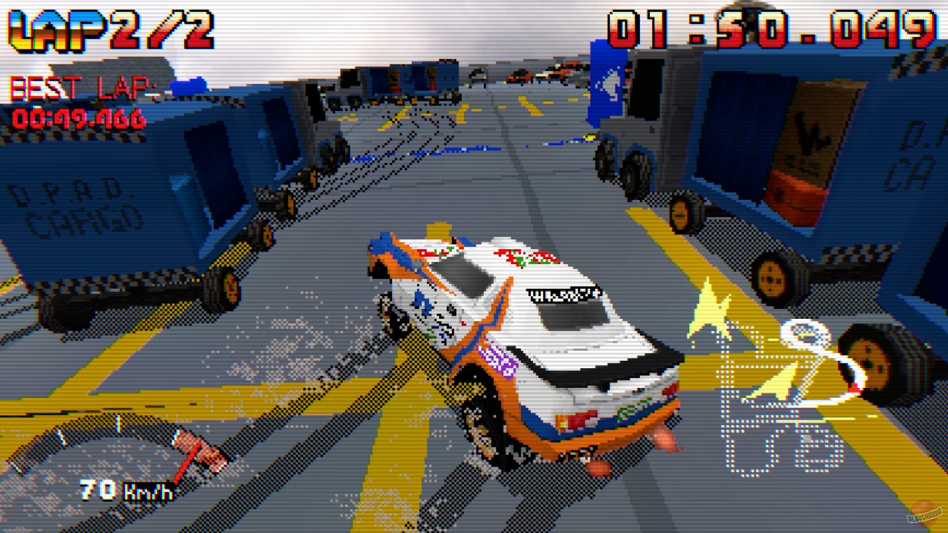 Скриншот из игры Parking Garage Rally Circuit - 41