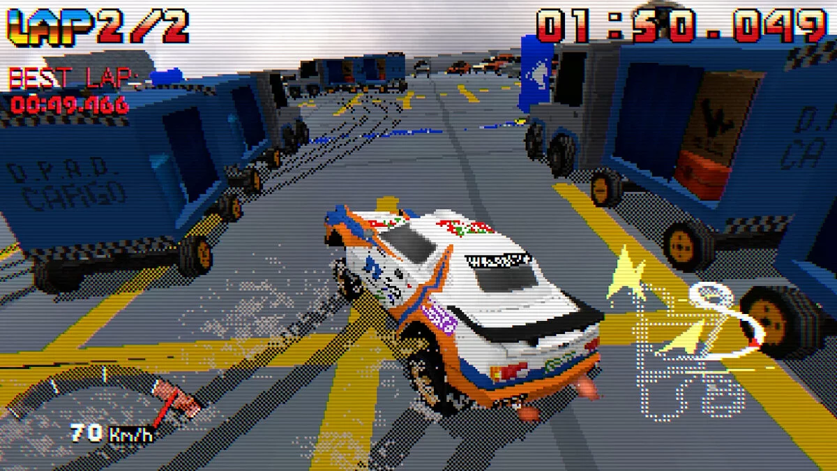 Скриншот из игры Parking Garage Rally Circuit - 23