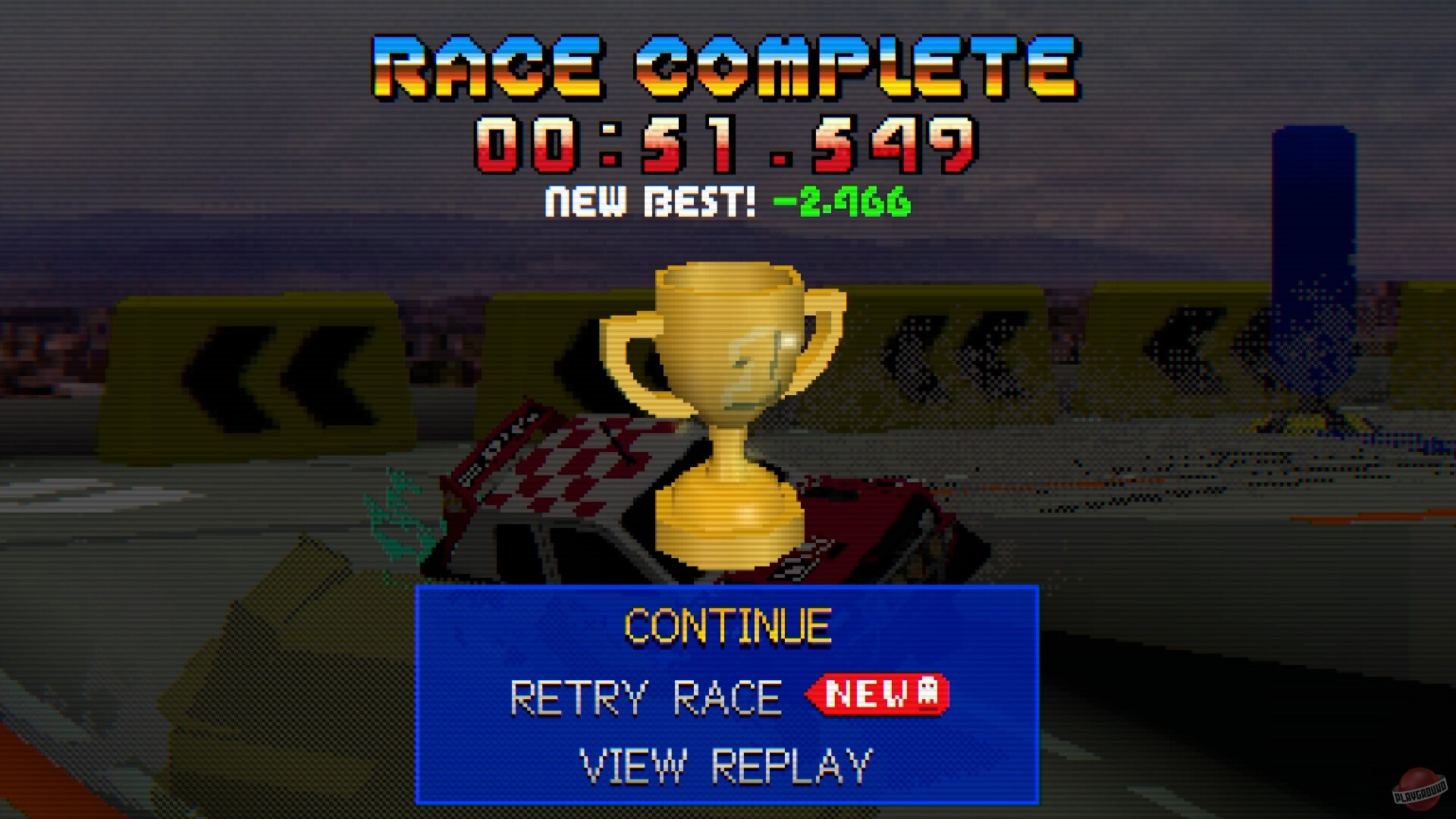 Скриншот из игры Parking Garage Rally Circuit - 6