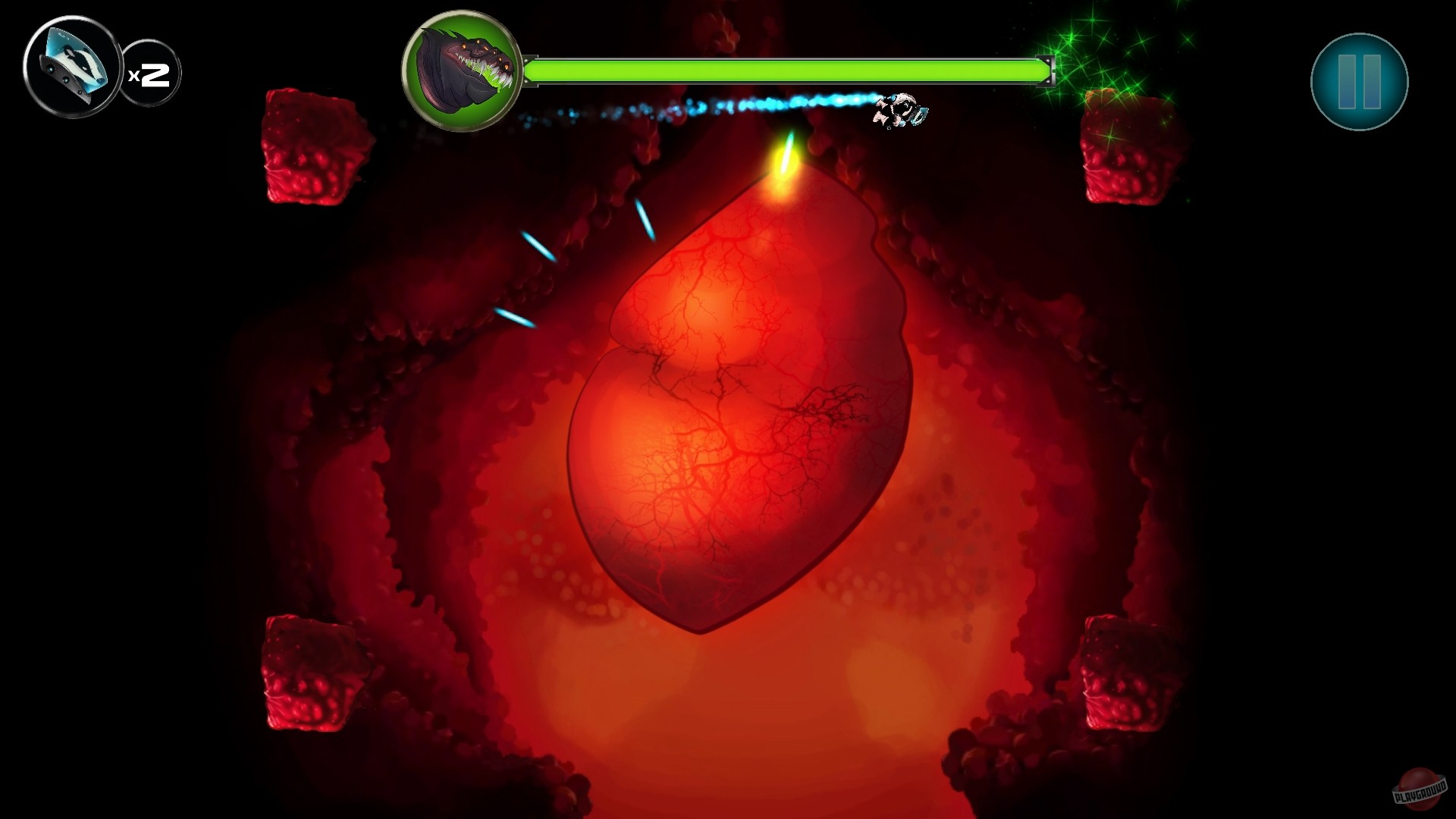 Скриншот из игры Gravity Badgers - 33