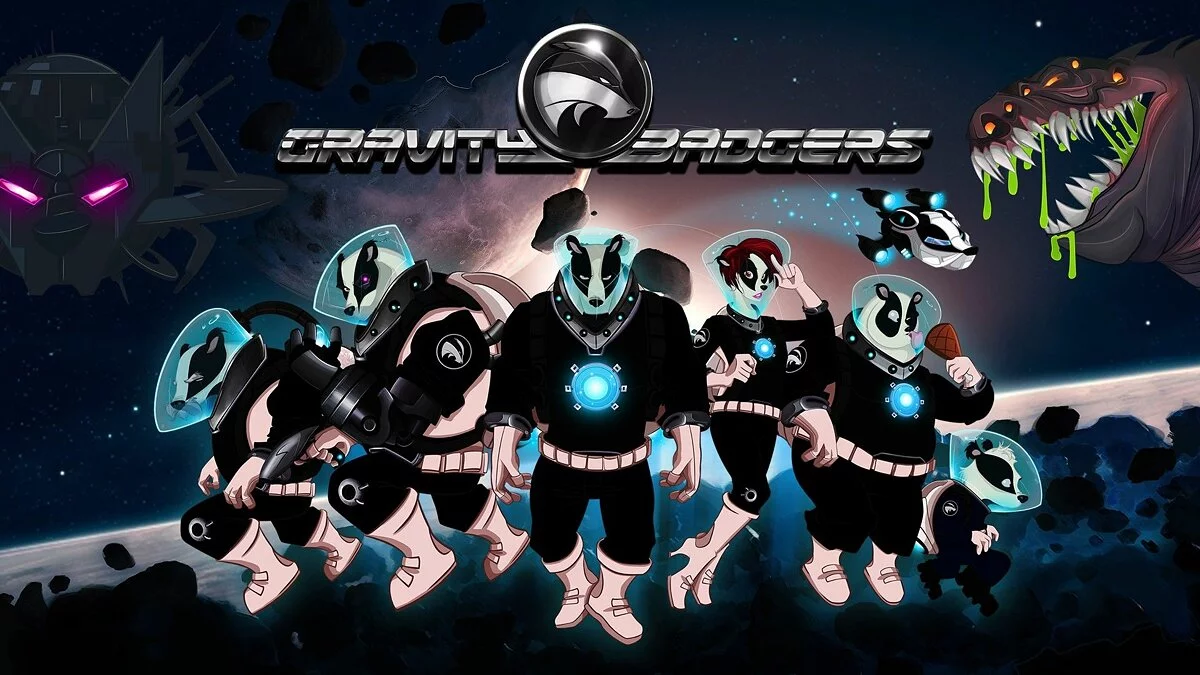 Скриншот из игры Gravity Badgers - 7