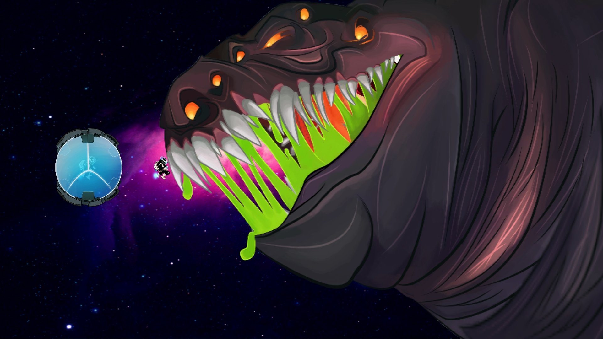 Скриншот из игры Gravity Badgers - 14