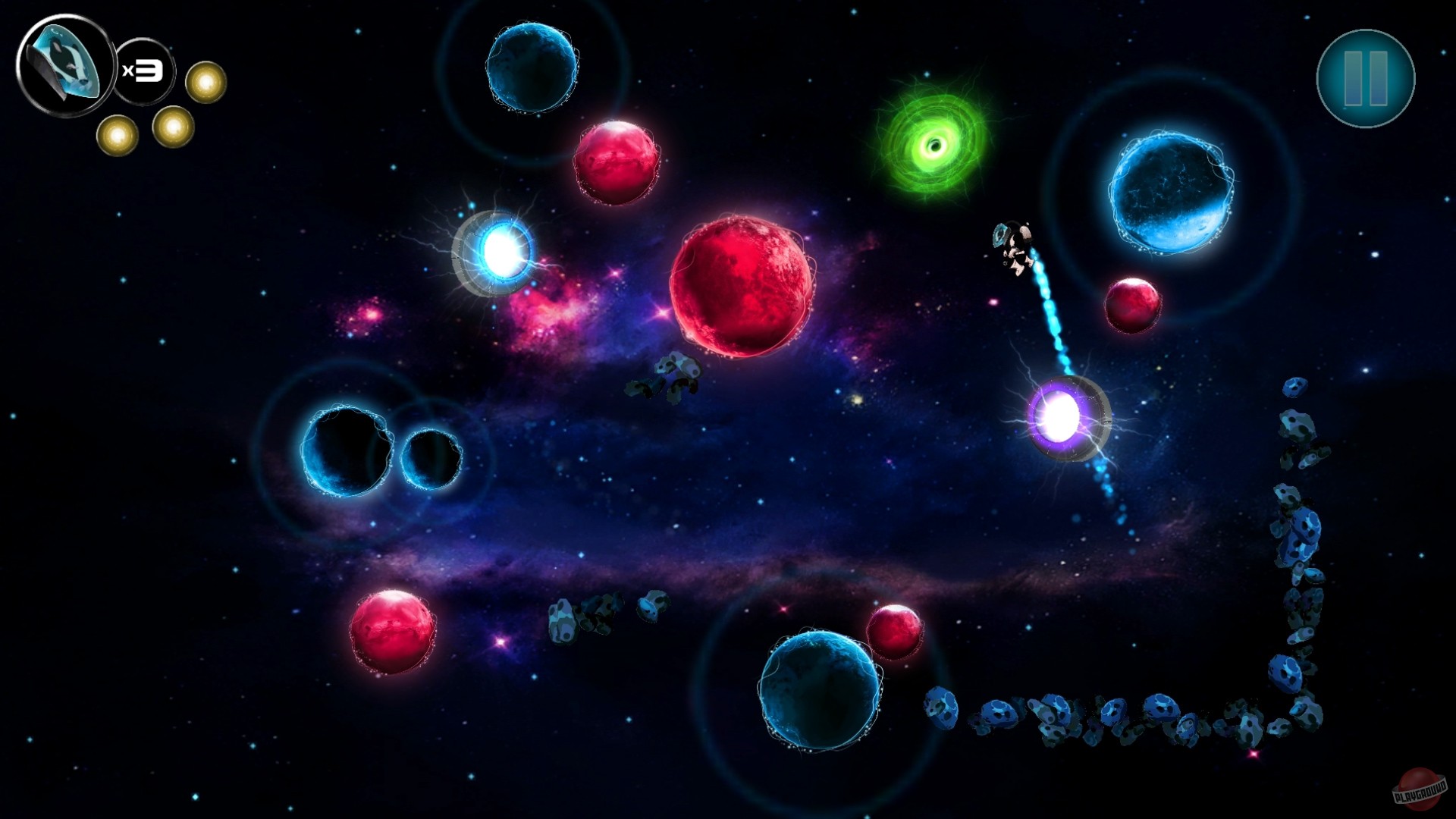 Скриншот из игры Gravity Badgers - 28