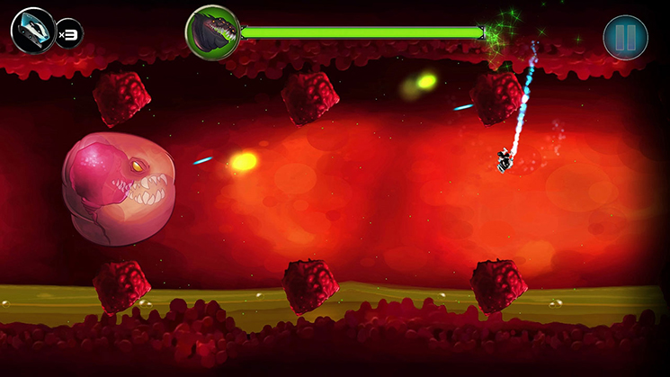 Скриншот из игры Gravity Badgers - 60