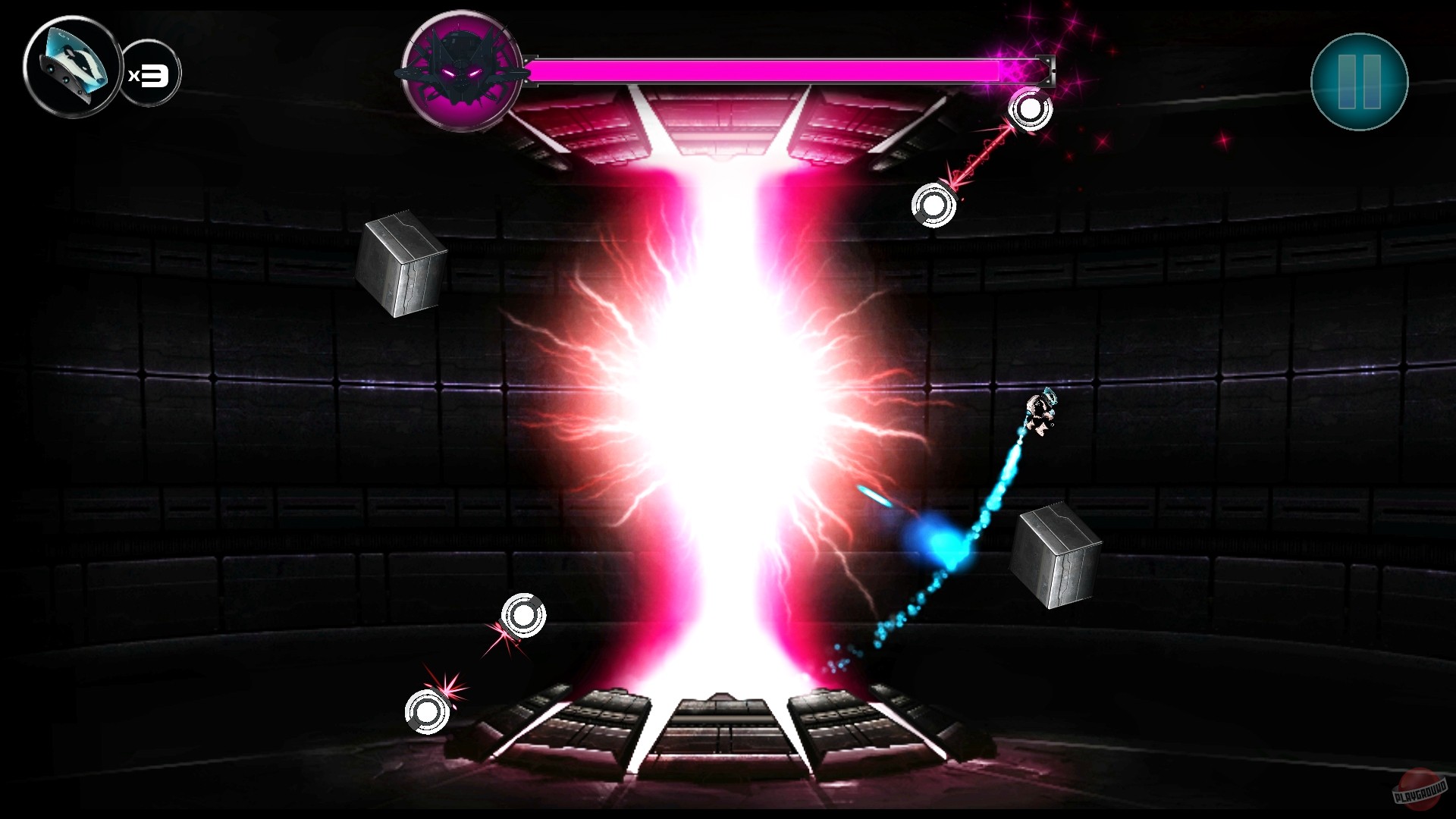 Скриншот из игры Gravity Badgers - 43