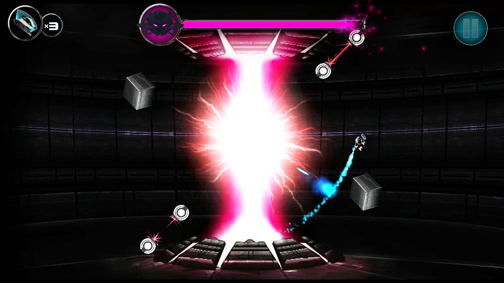 Скриншот из игры Gravity Badgers - 67