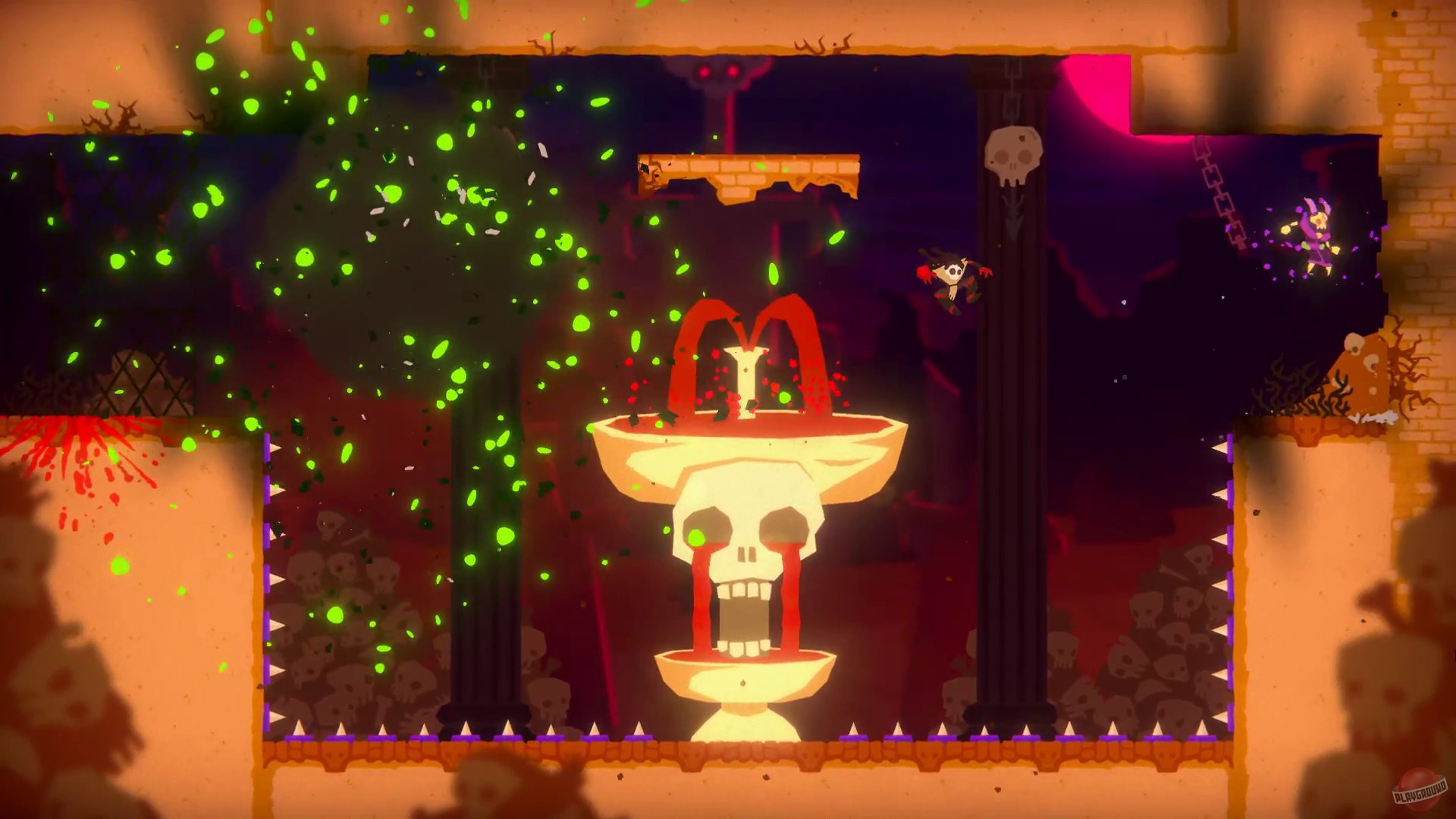 Скриншот из игры EleMetals: Death Metal Death Match! - 2