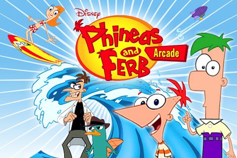 Скриншот из игры Phineas and Ferb Arcade - 1