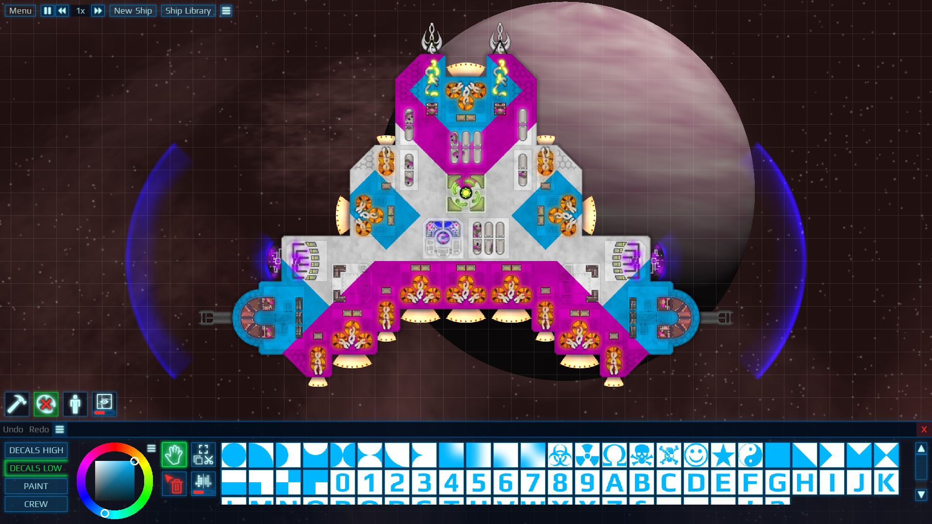 Скриншот из игры Cosmoteer: Starship Architect & Commander - 45