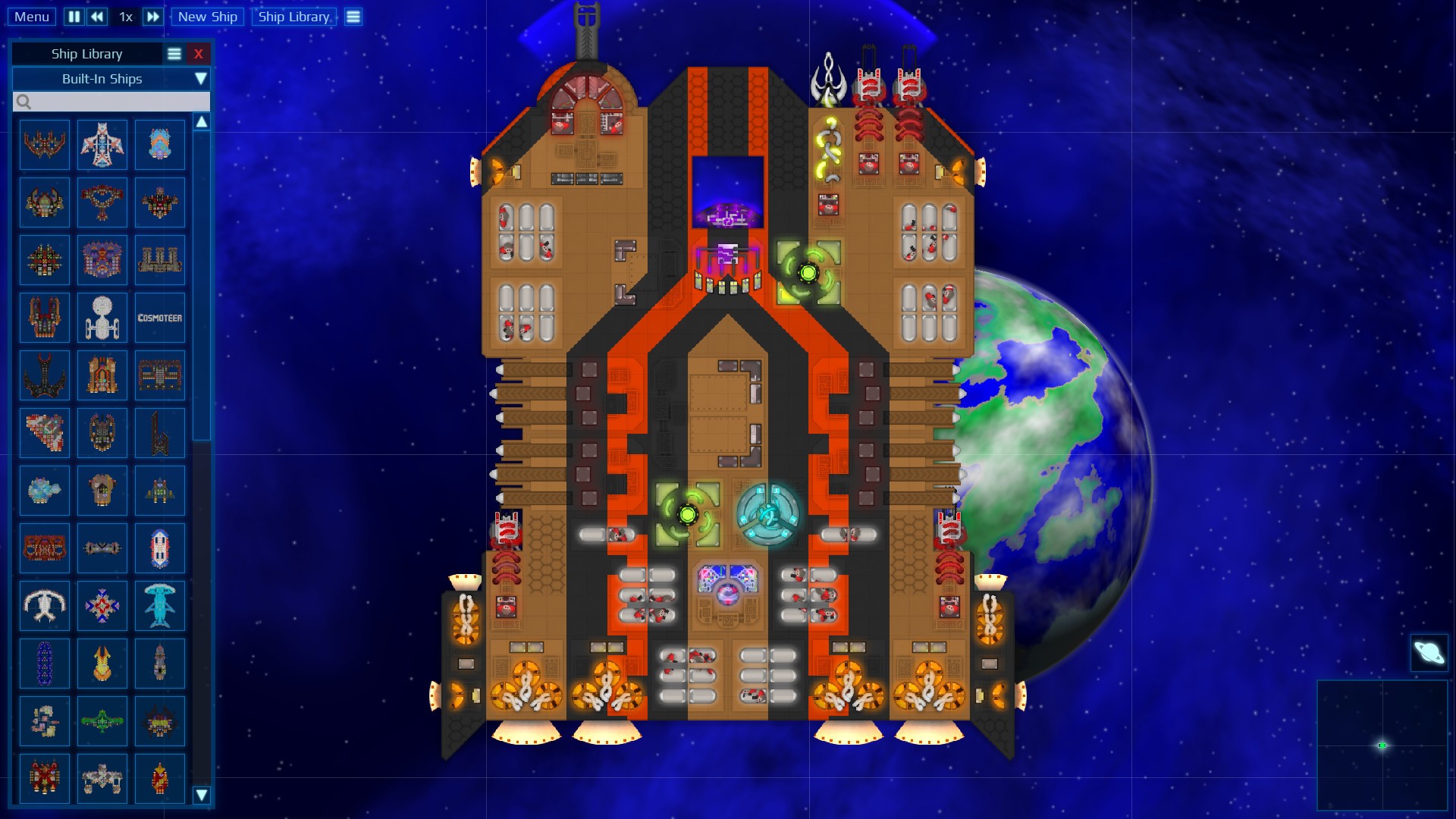 Скриншот из игры Cosmoteer: Starship Architect & Commander - 21