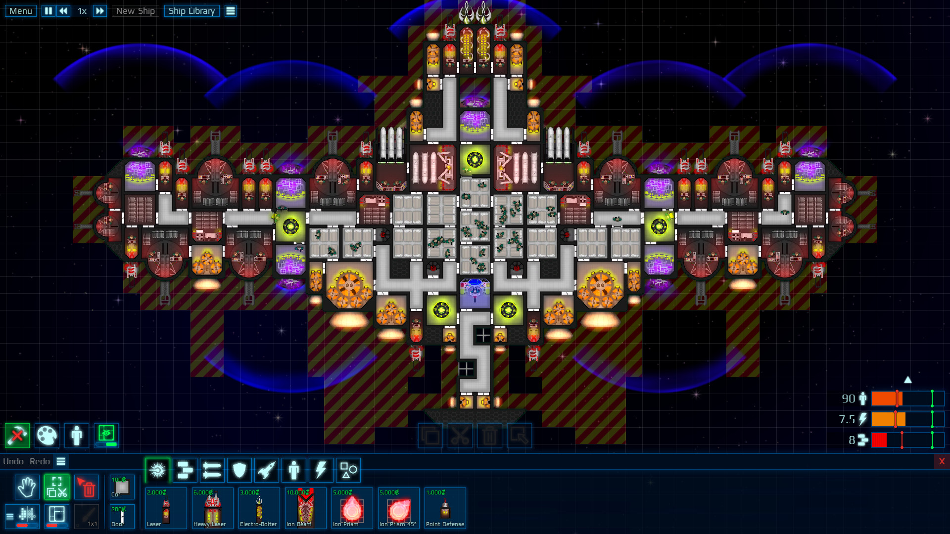 Скриншот из игры Cosmoteer: Starship Architect & Commander - 1