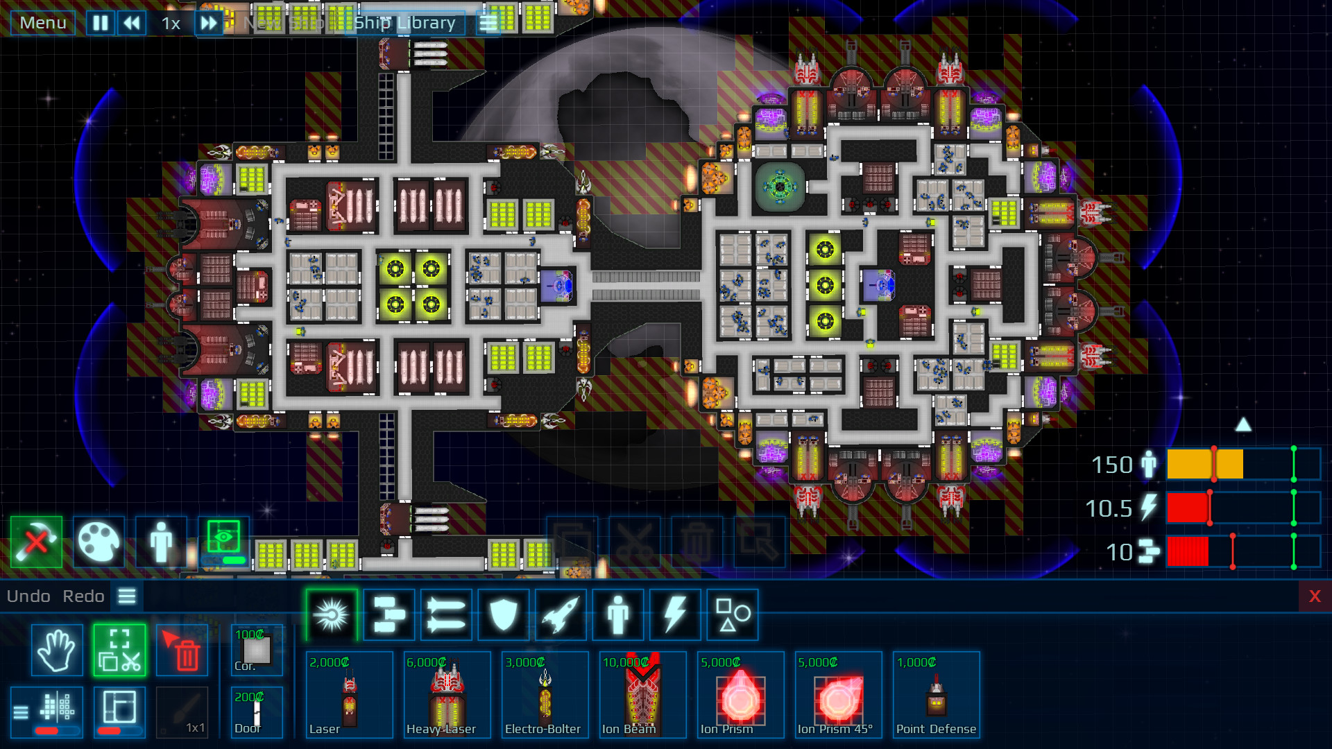 Скриншот из игры Cosmoteer: Starship Architect & Commander - 11
