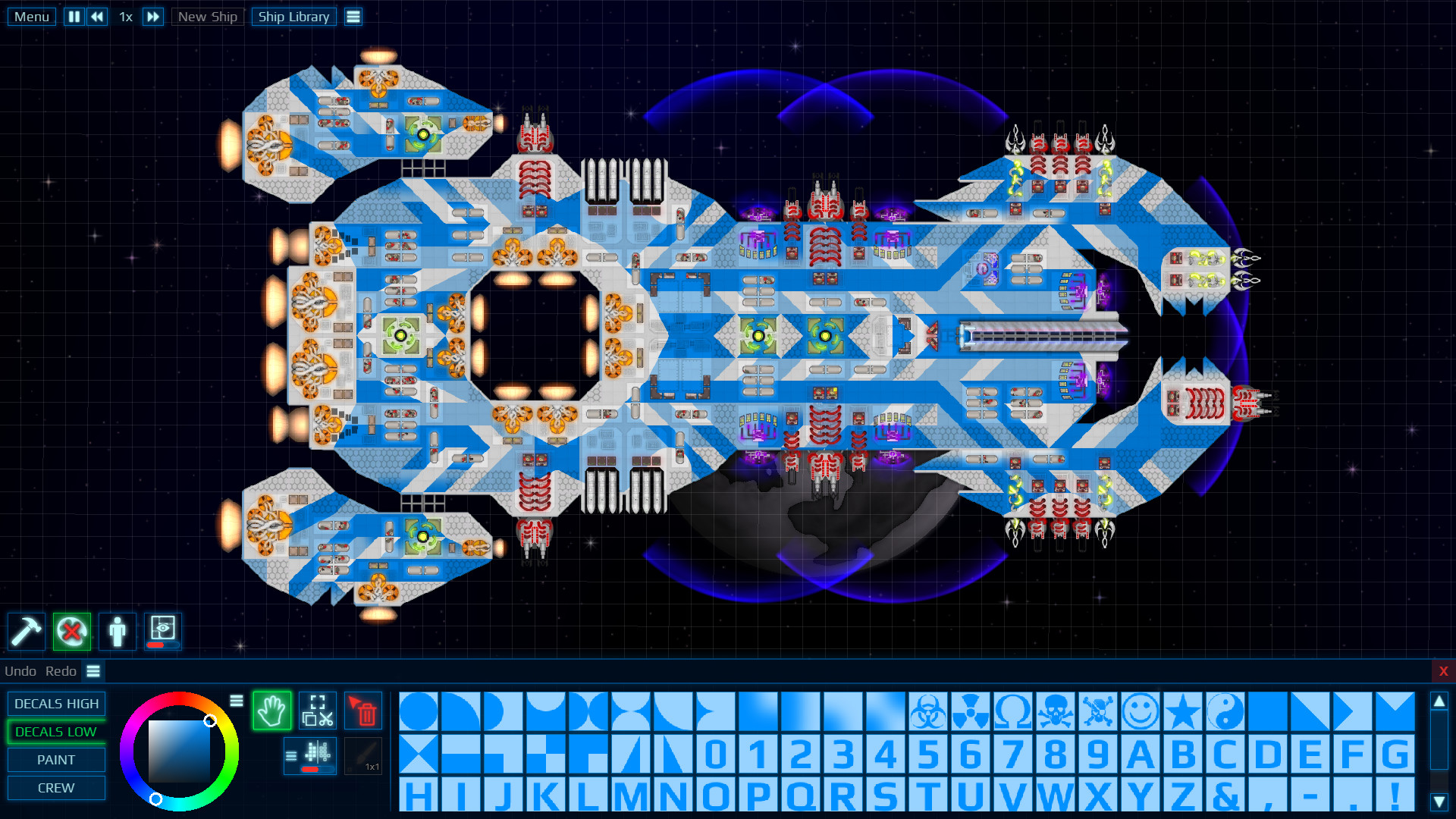 Скриншот из игры Cosmoteer: Starship Architect & Commander - 18