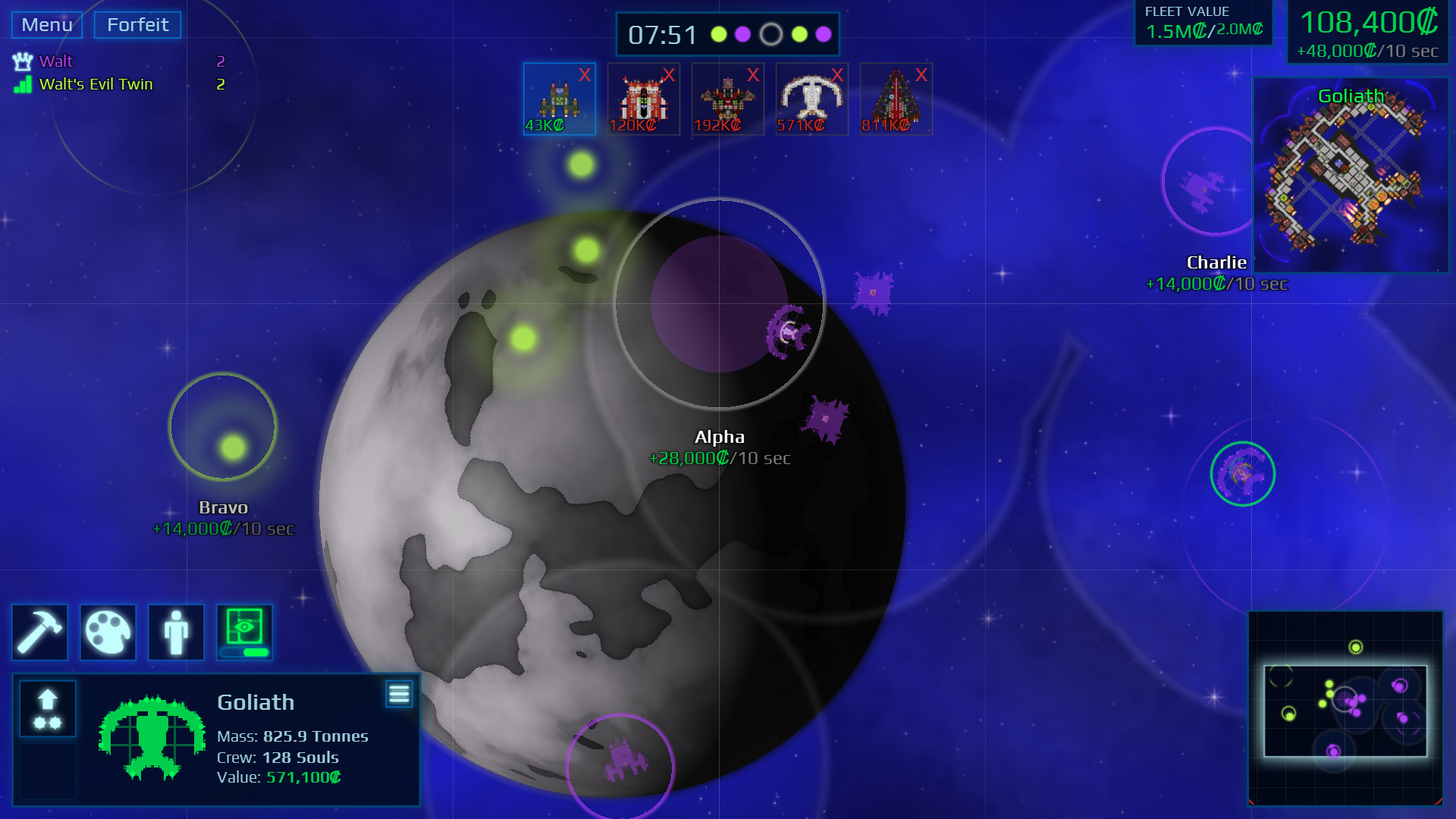 Скриншот из игры Cosmoteer: Starship Architect & Commander - 4