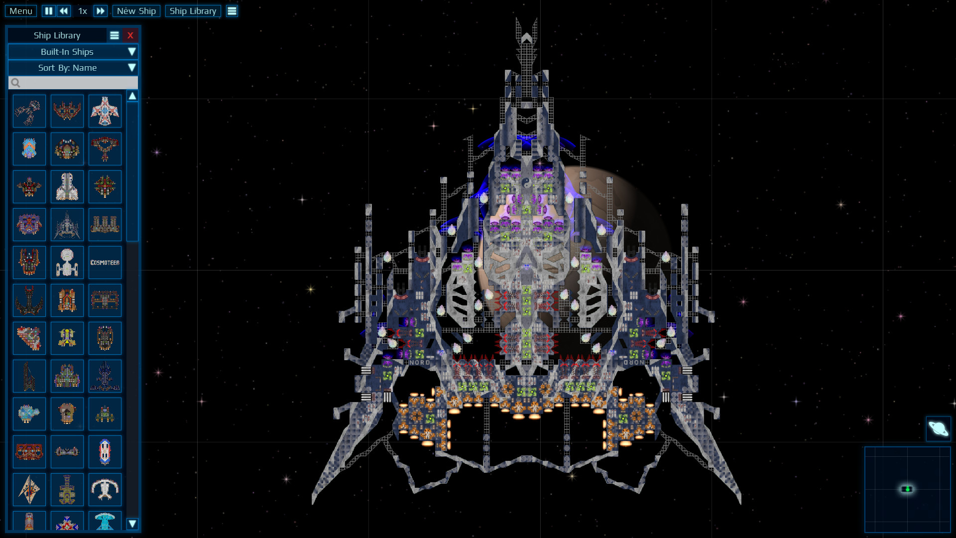 Скриншот из игры Cosmoteer: Starship Architect & Commander - 5