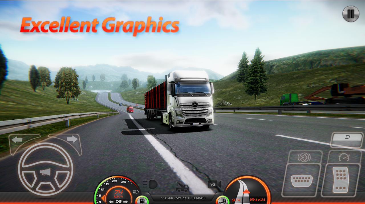 Скриншот из игры Truck simulator: Europe 2 - 5