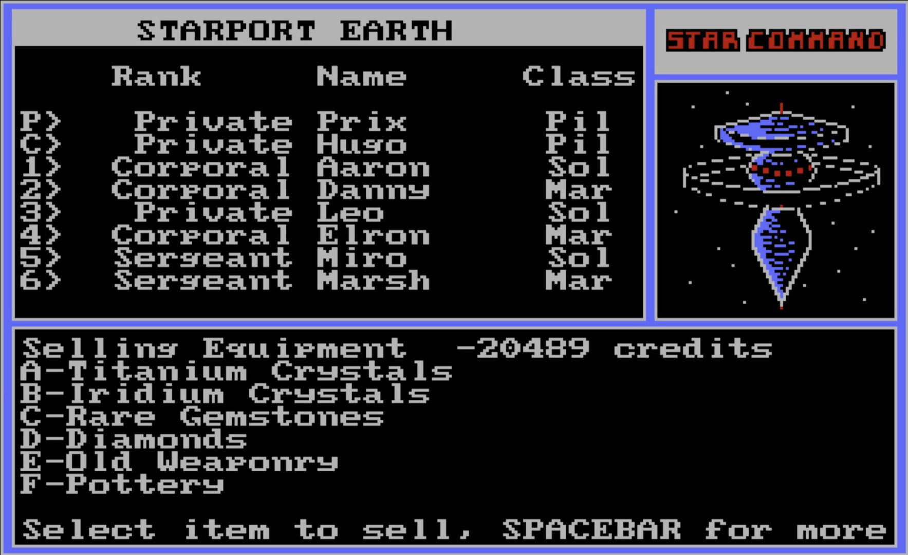 Скриншот из игры Star Command - 25