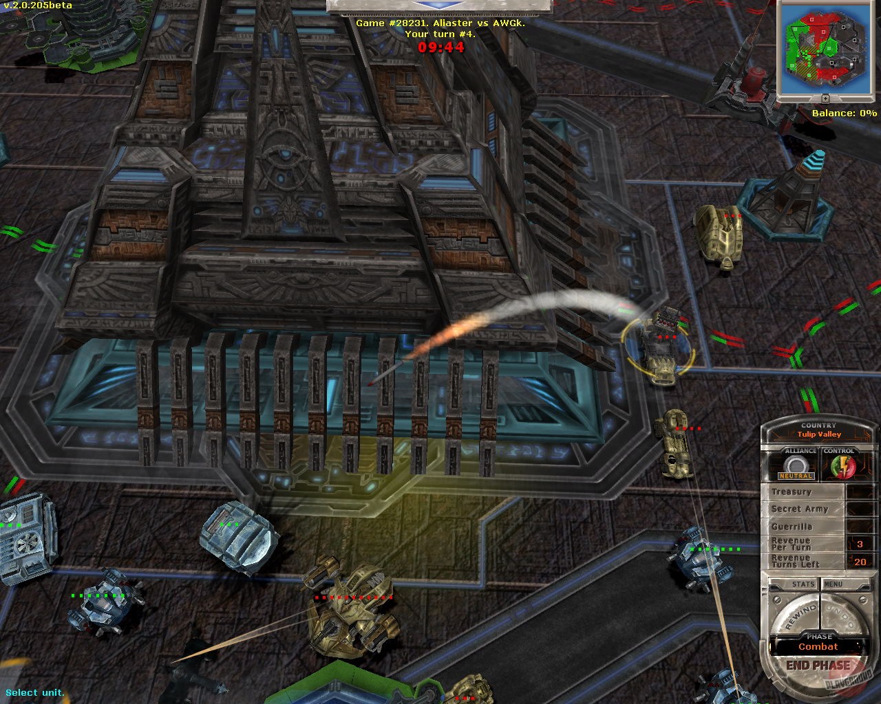 Скриншот из игры Massive Assault Network 2 - 29