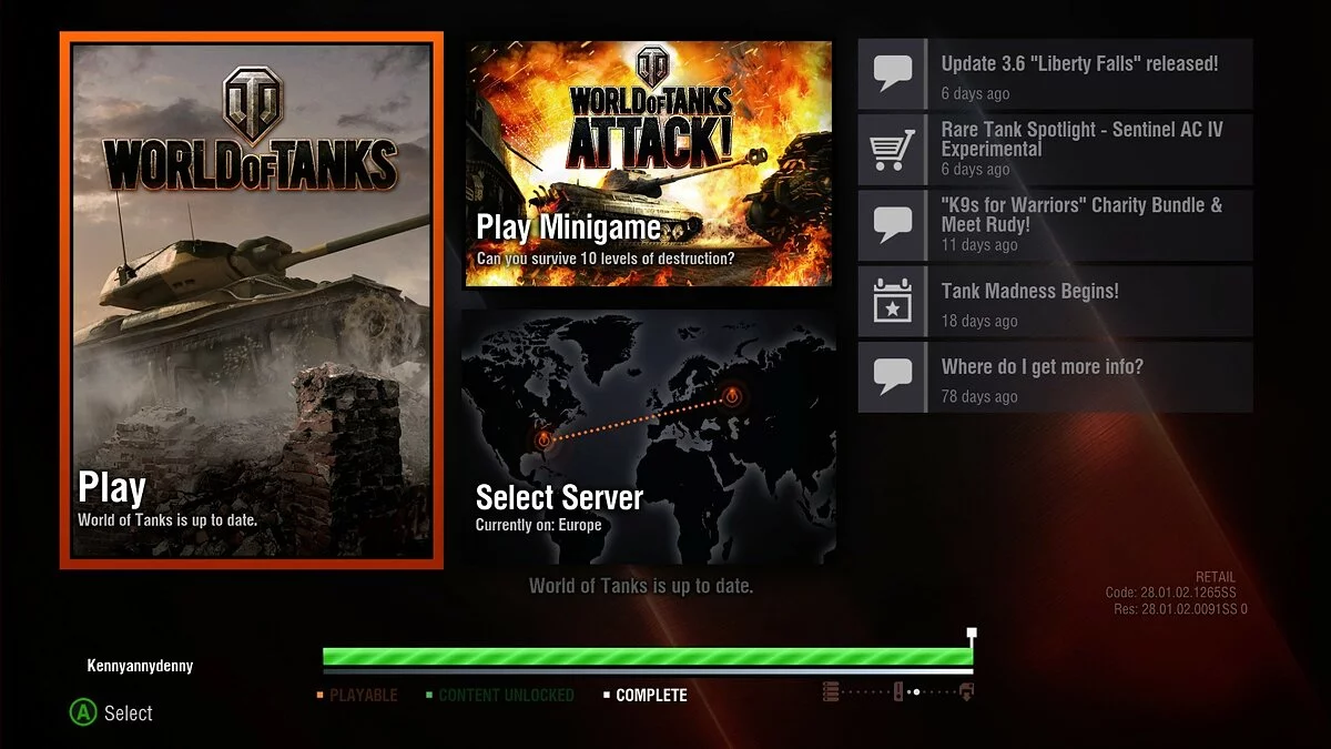 Скриншот из игры World of Tanks: Xbox 360 Edition - 13