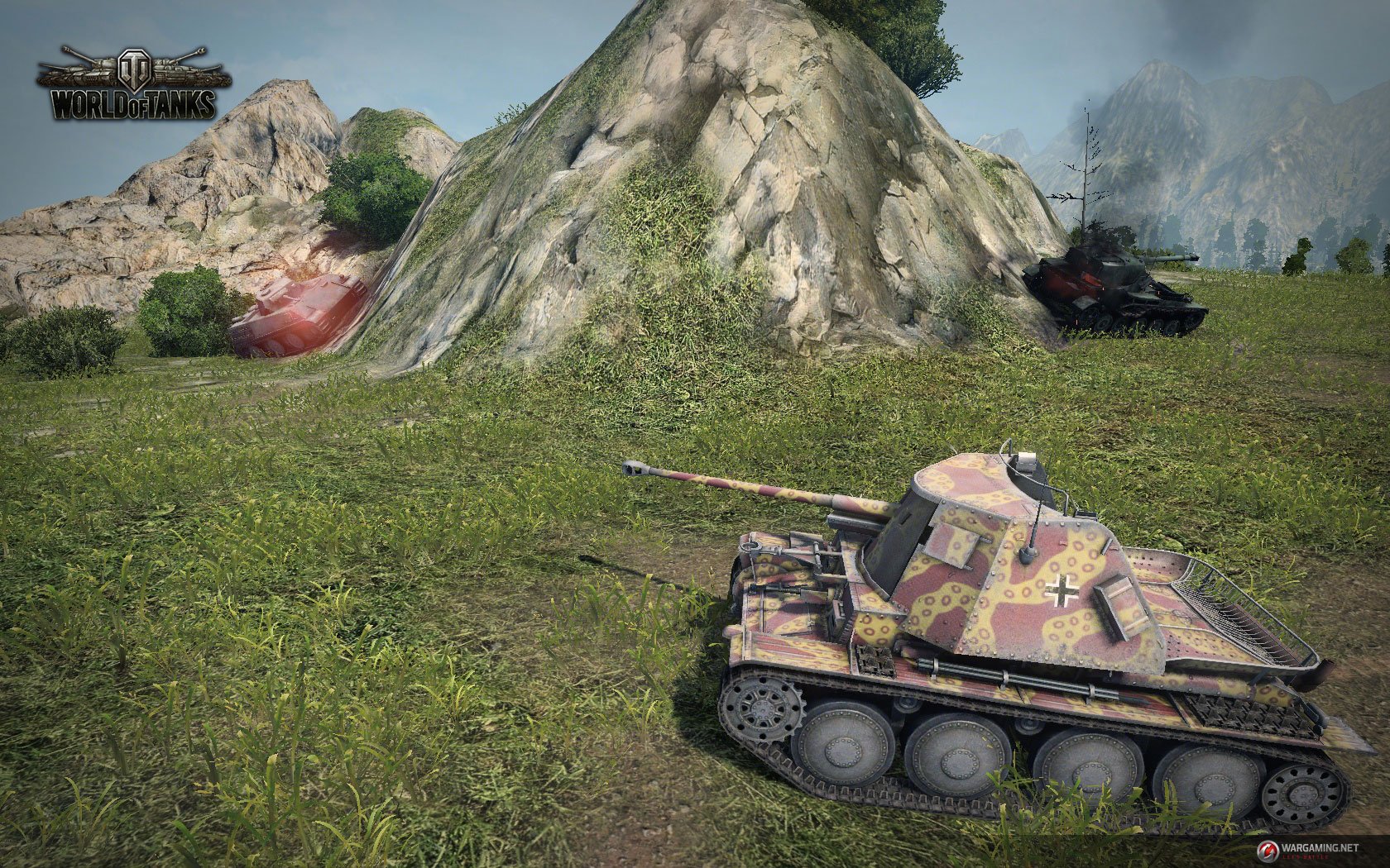 Скриншот из игры World of Tanks - 55