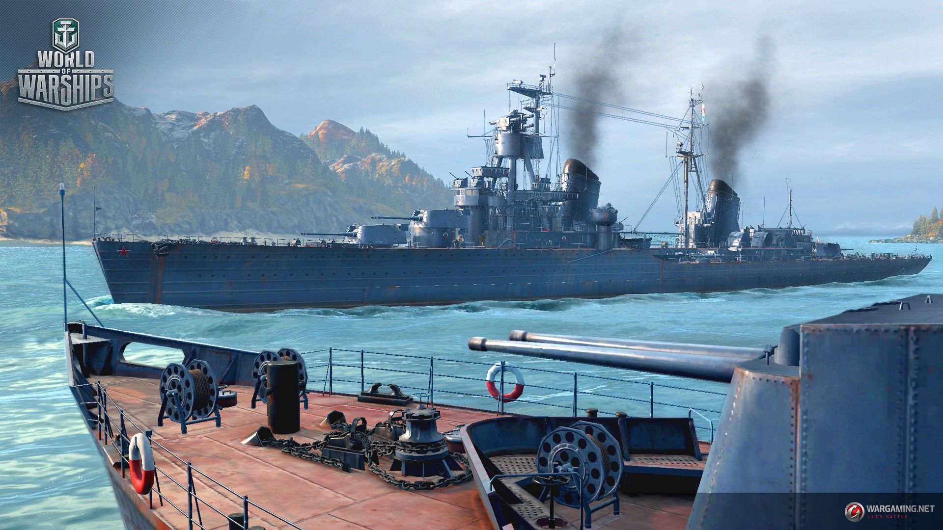 Скриншот из игры World of Warships - 100