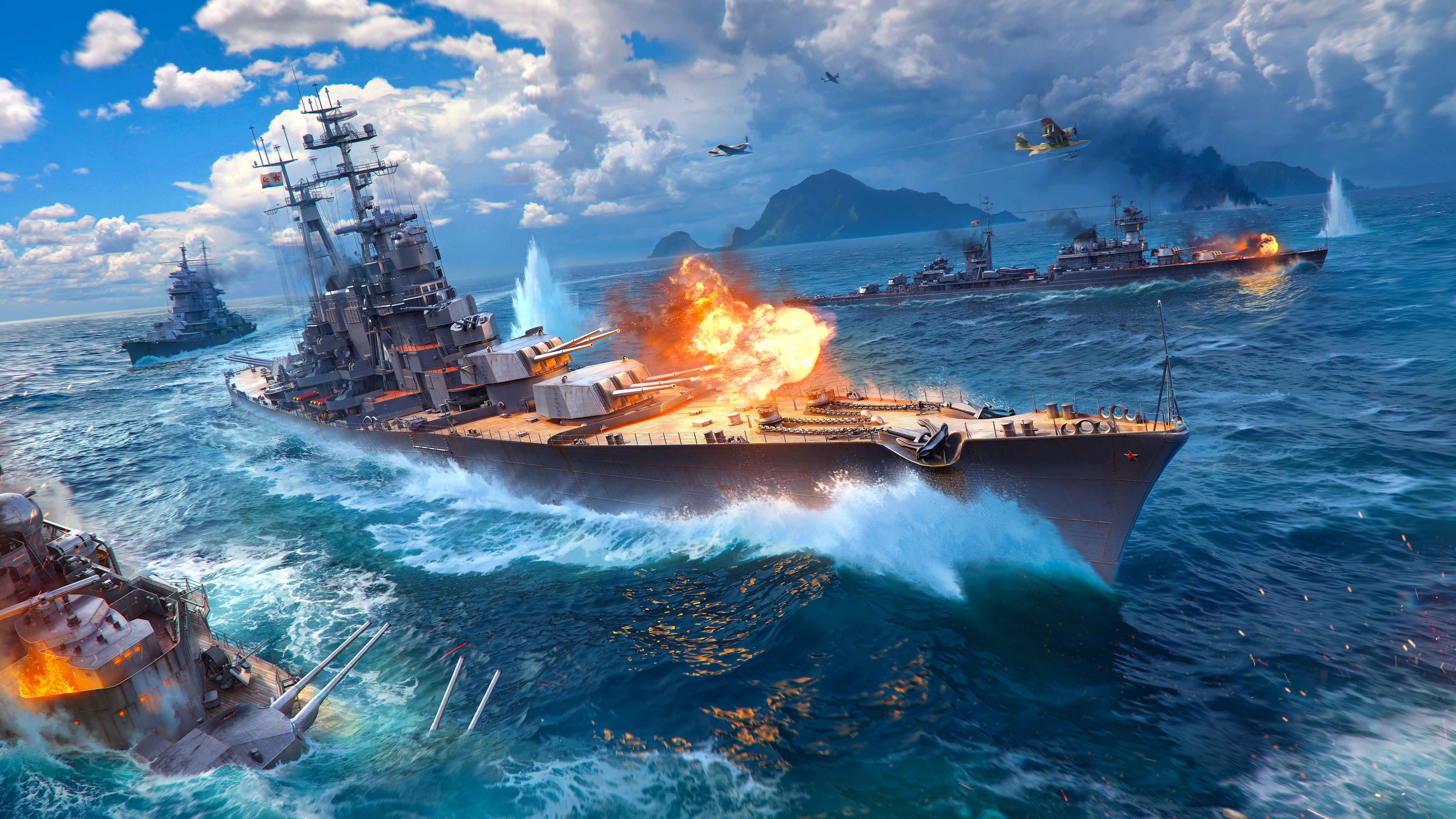 Скриншот из игры World of Warships - 105