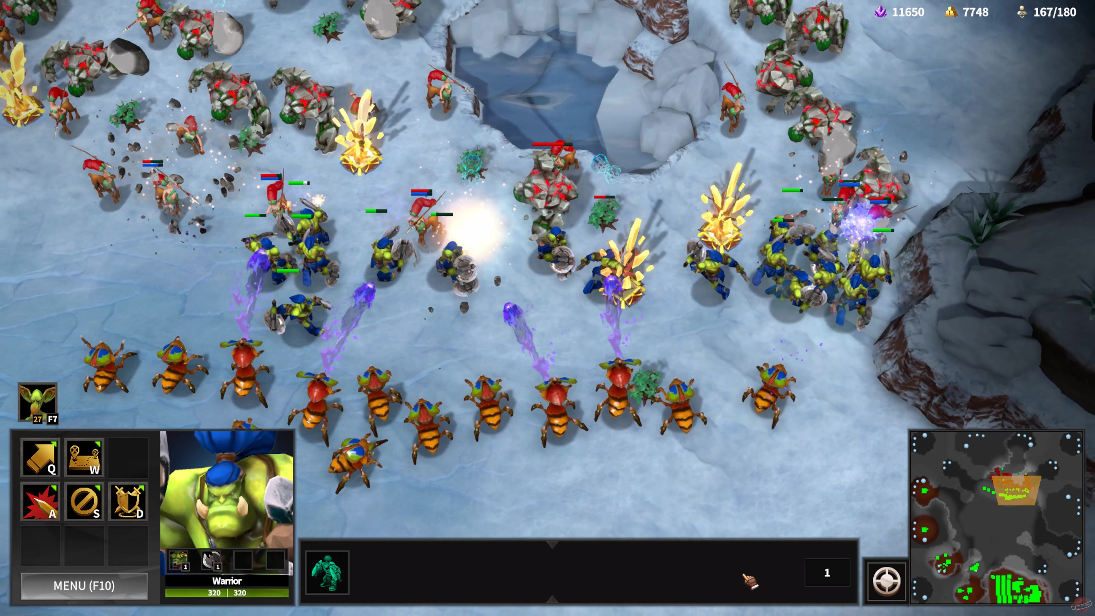 Скриншот из игры Purple War - 24