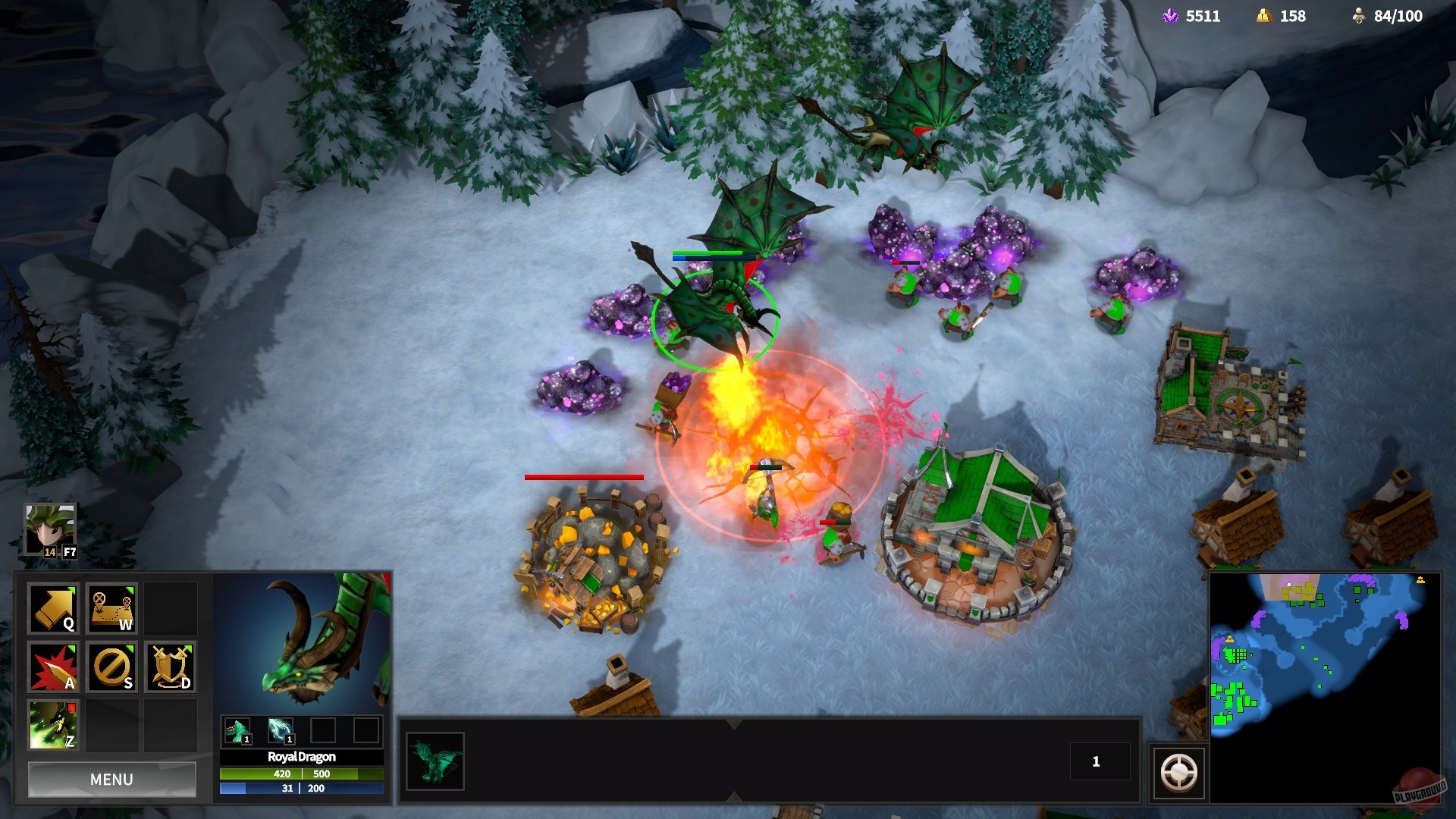 Скриншот из игры Purple War - 19