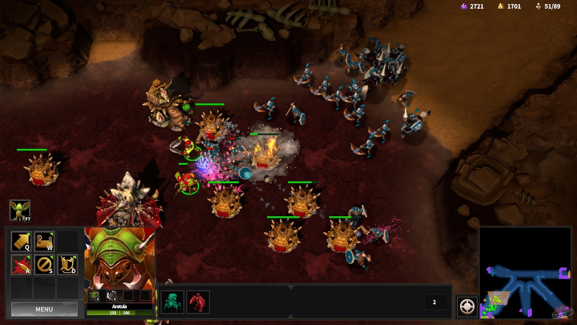 Скриншот из игры Purple War - 5