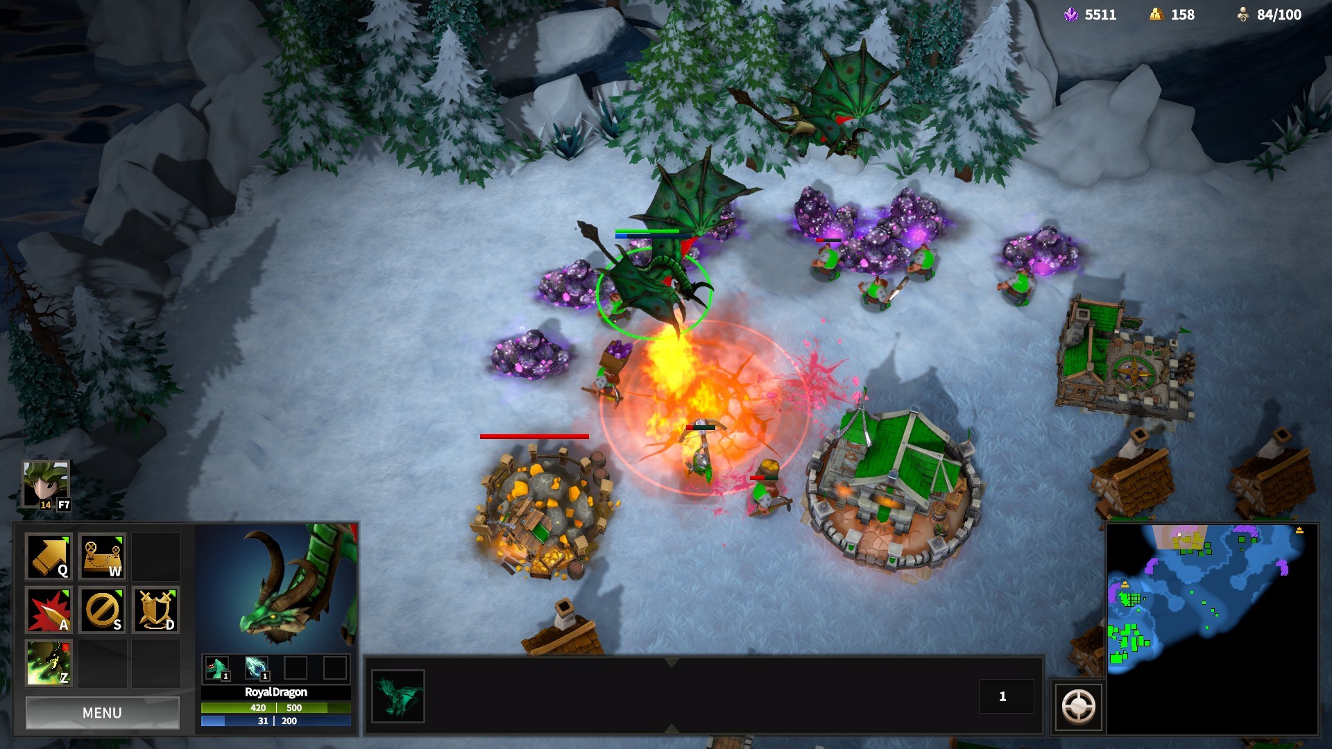 Скриншот из игры Purple War - 30