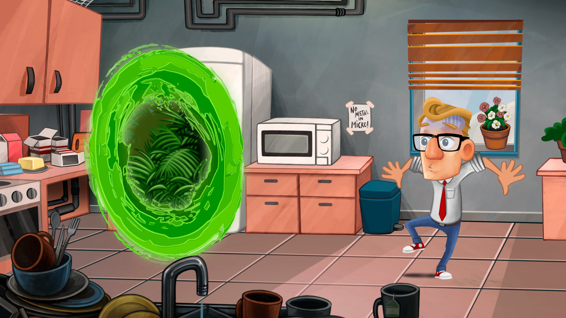 Скриншот из игры Justin Wack and the Big Time Hack - 5