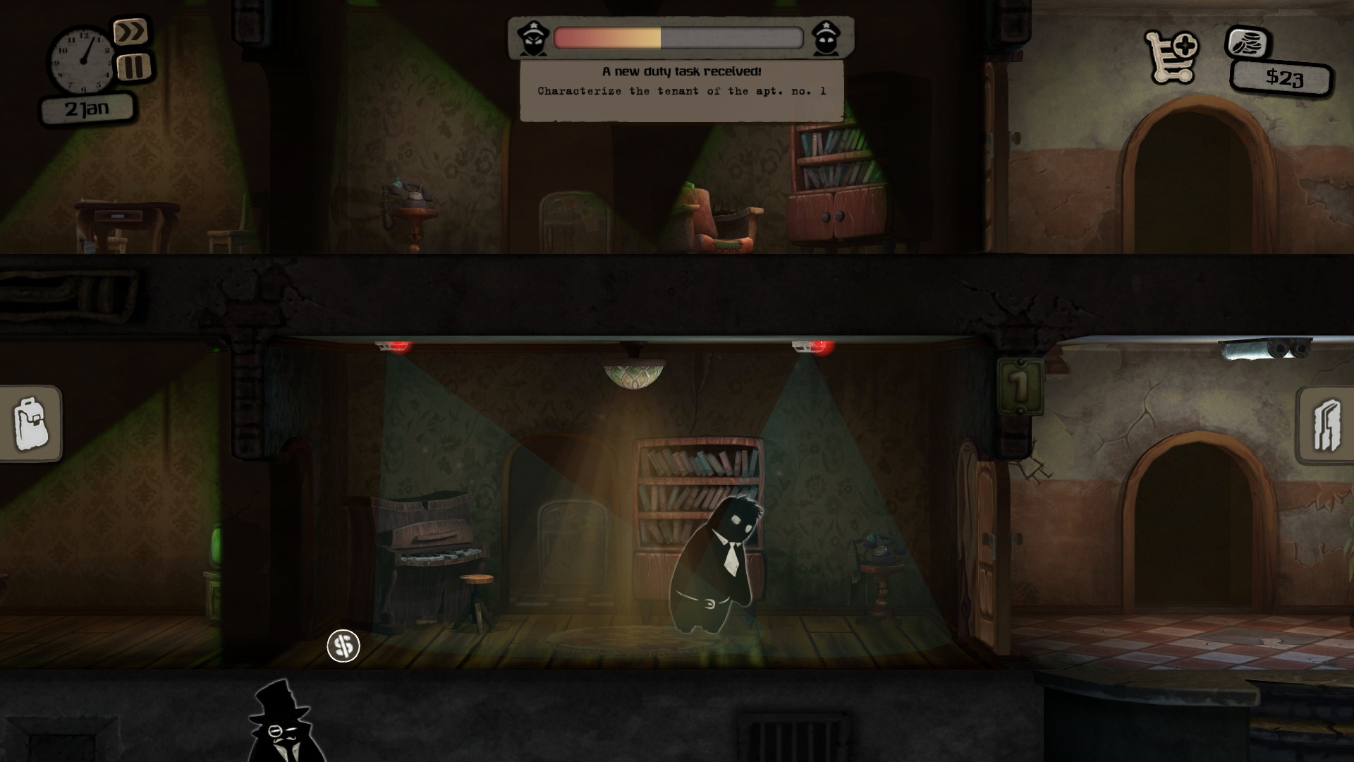 Скриншот из игры Beholder - 42
