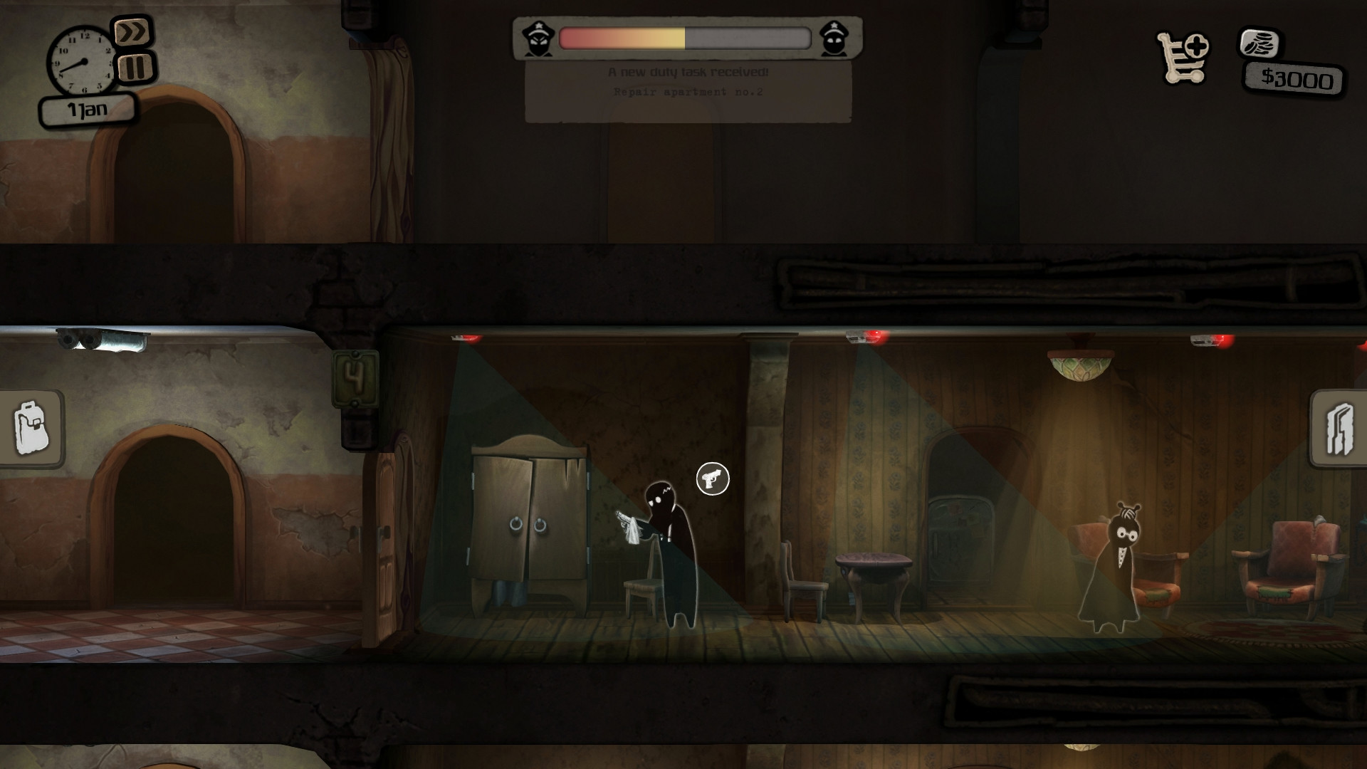 Скриншот из игры Beholder - 26