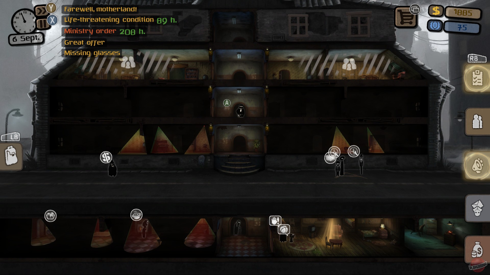 Скриншот из игры Beholder - 87