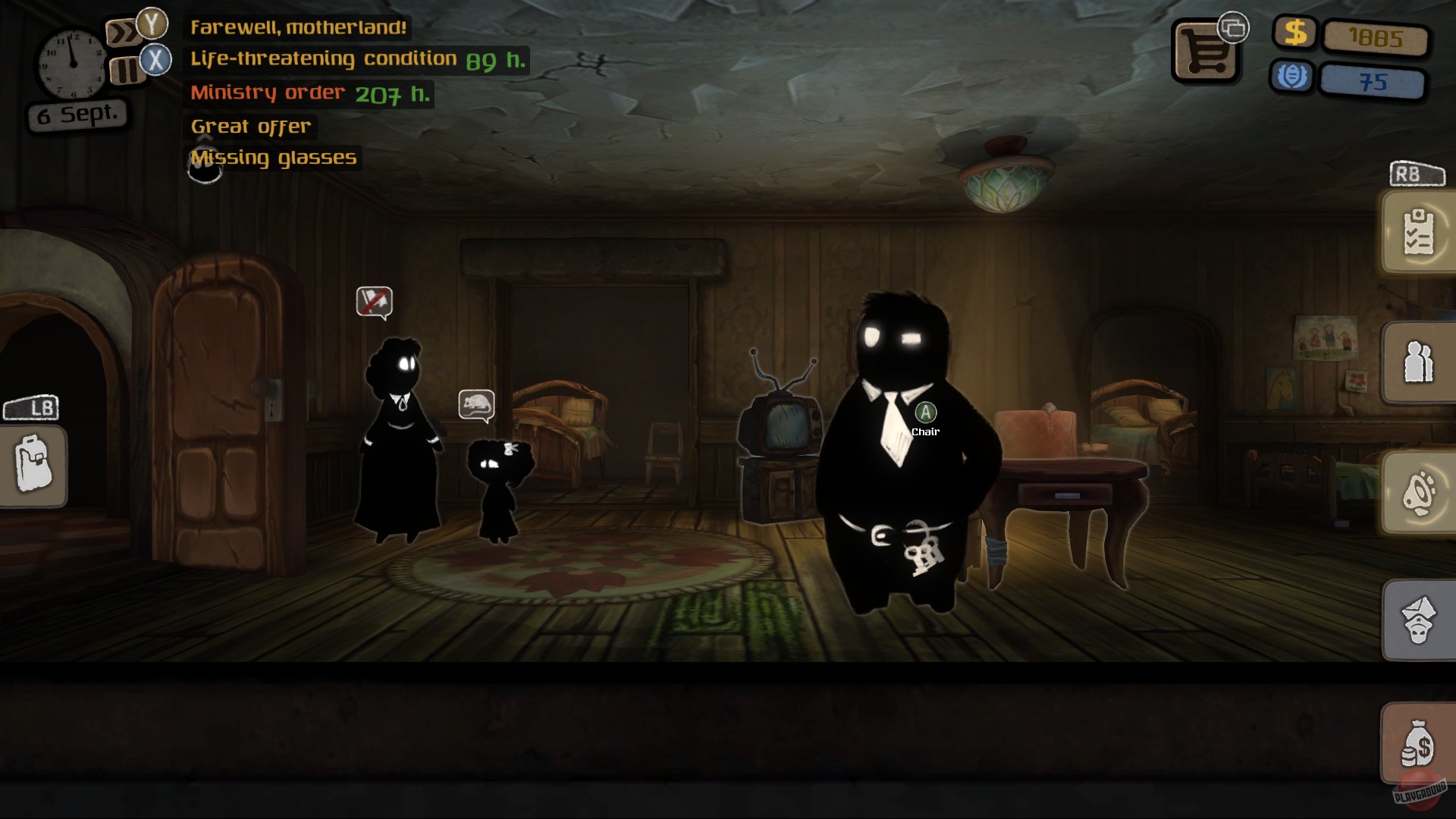 Скриншот из игры Beholder - 57