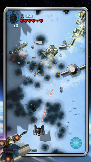 Скриншот из игры LEGO Star Wars Microfighters - 10