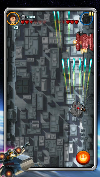 Скриншот из игры LEGO Star Wars Microfighters - 1