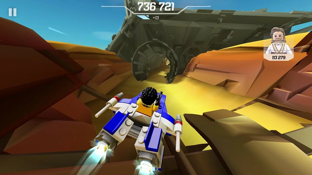 Скриншот из игры LEGO Star Wars Microfighters - 2