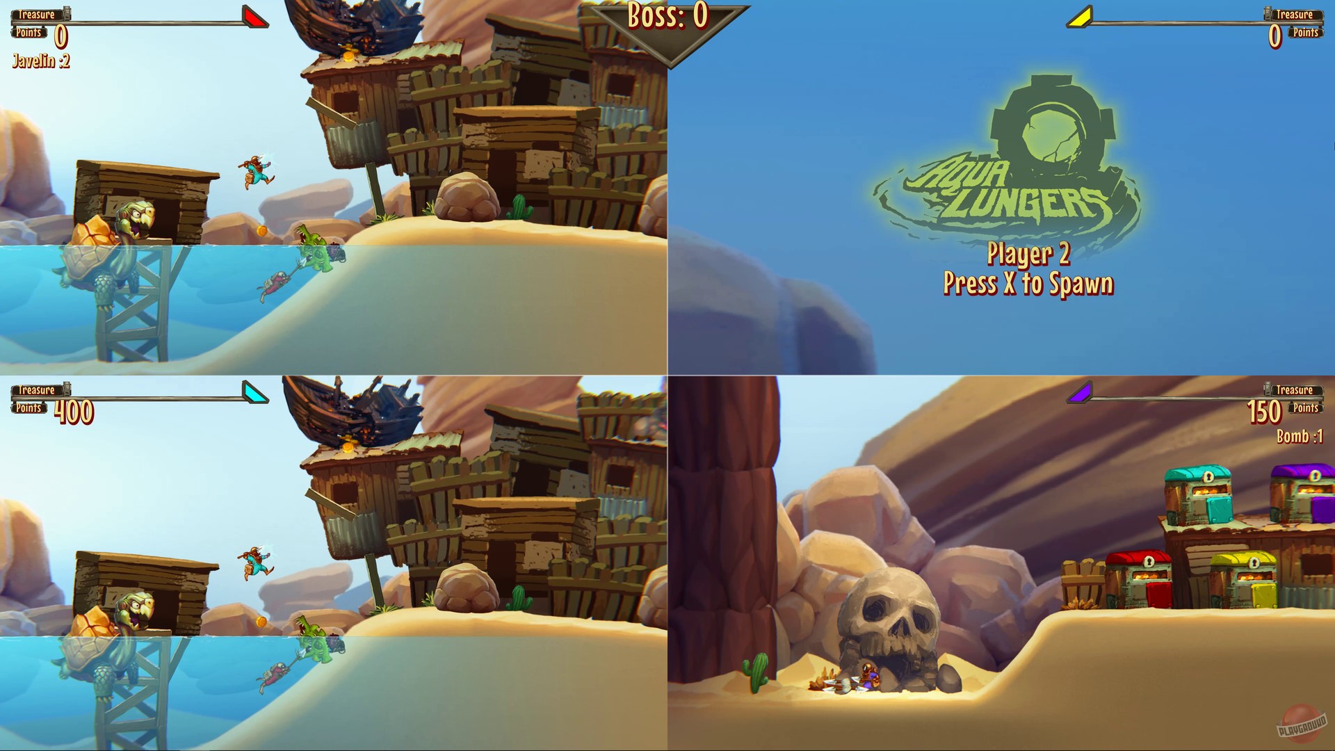 Скриншот из игры Aqua Lungers - 12