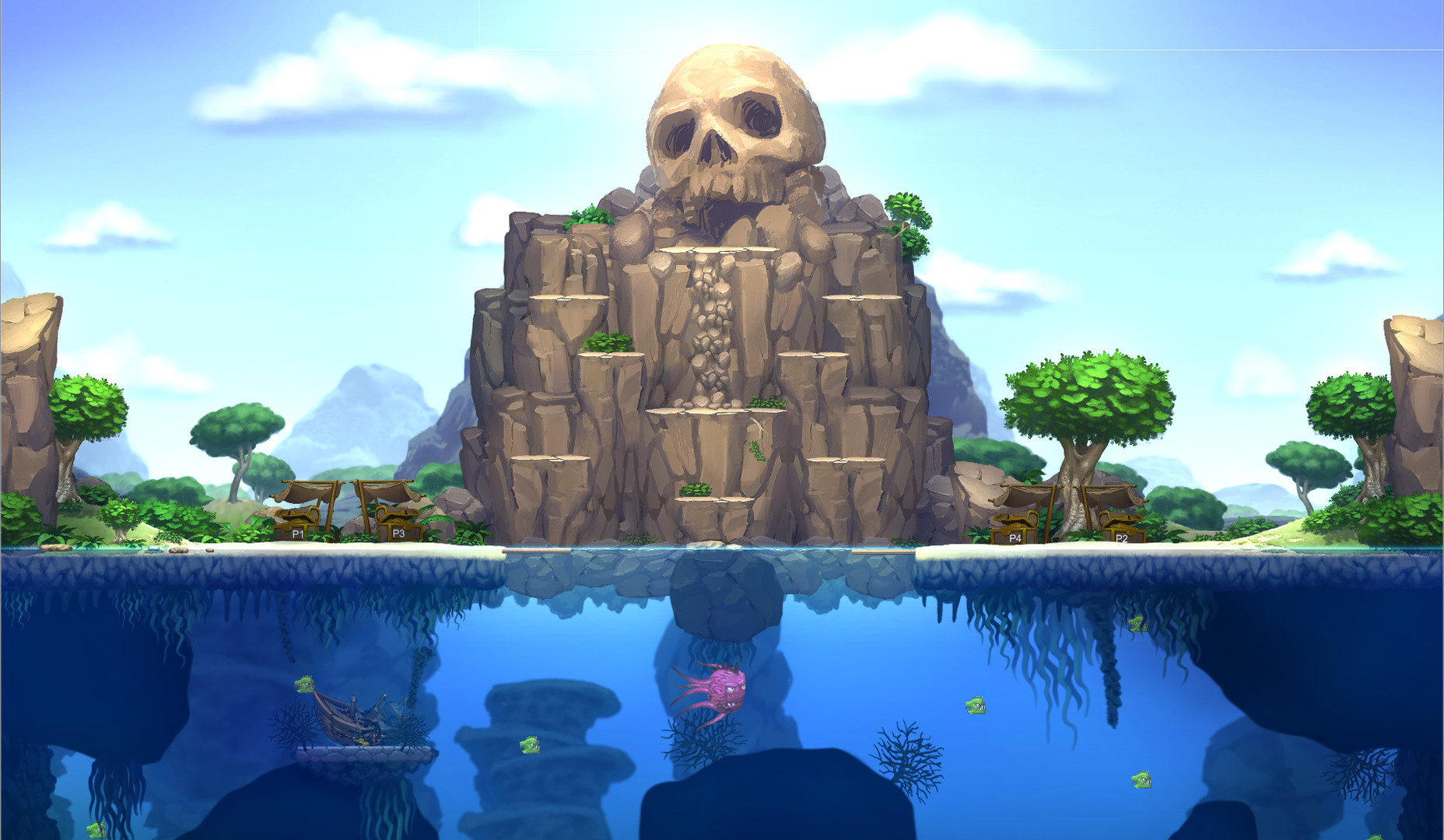 Скриншот из игры Aqua Lungers - 2