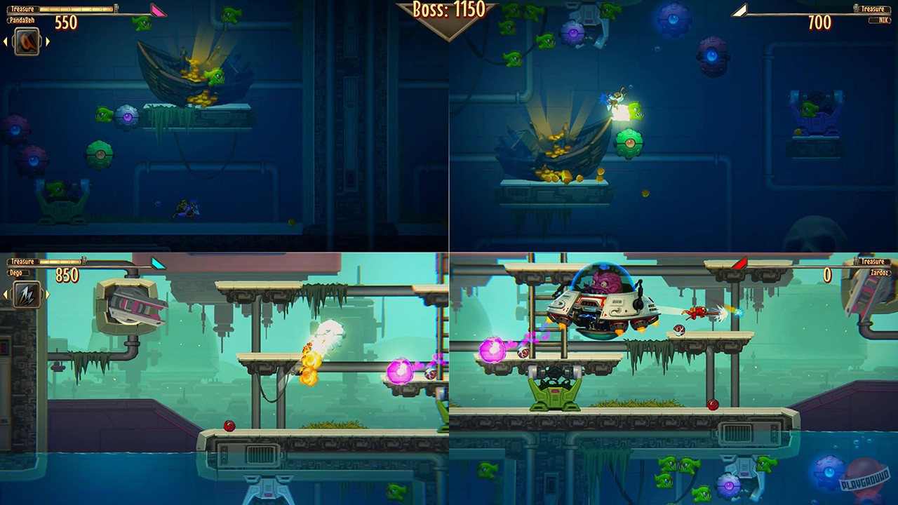 Скриншот из игры Aqua Lungers - 14