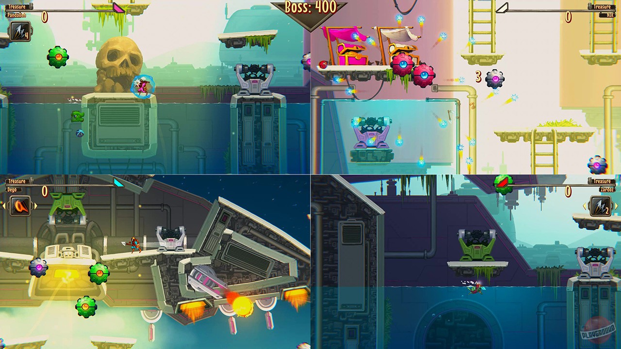 Скриншот из игры Aqua Lungers - 11