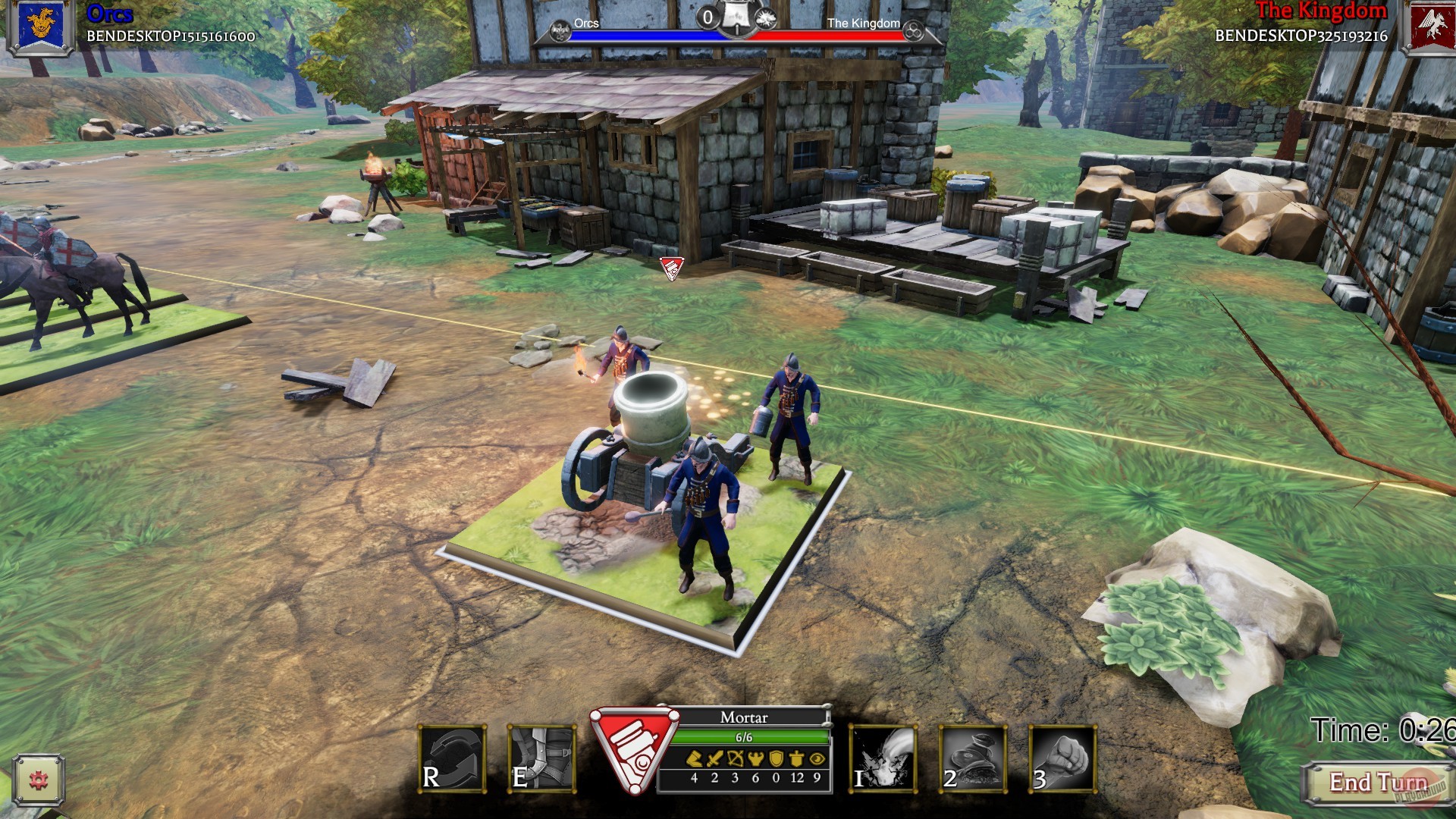 Скриншот из игры Realms of Conquest - 3