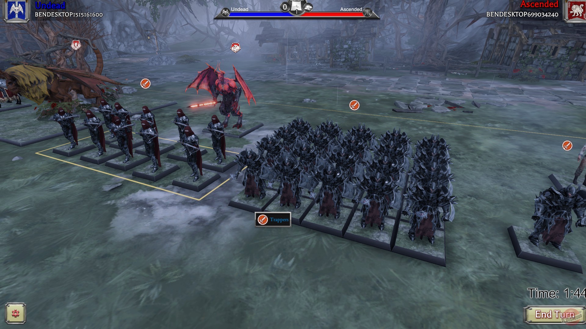 Скриншот из игры Realms of Conquest - 2