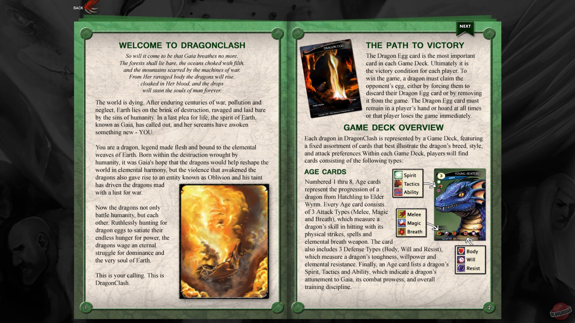 Скриншот из игры DragonClash - 2