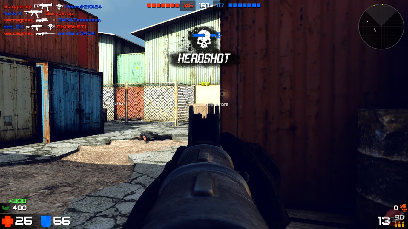 Скриншот из игры WARMODE - 7