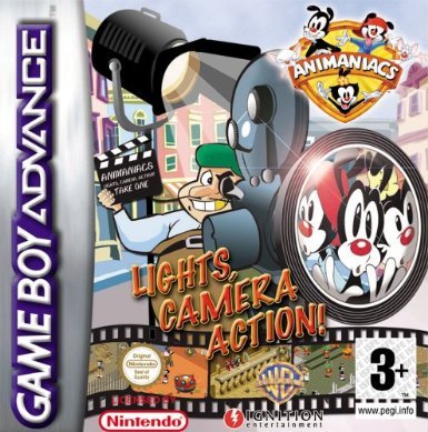 Обложка игры Animaniacs: Lights, Camera, Action!